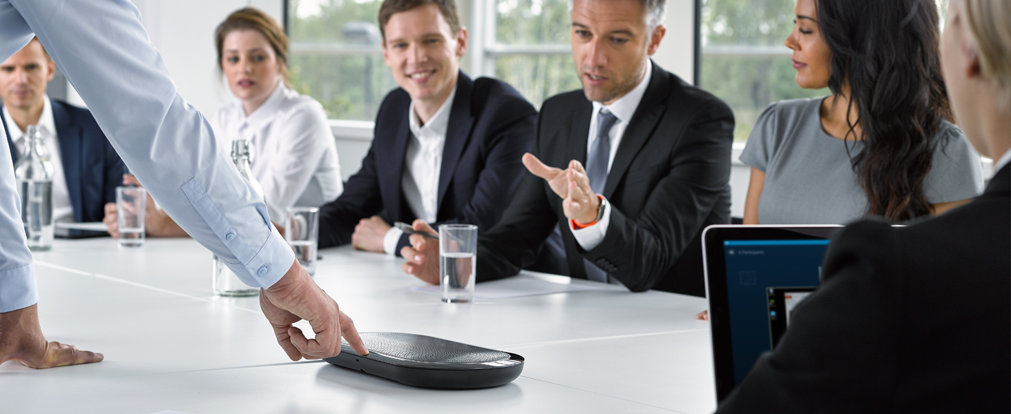 Jabra Speak 810 professional compatible conference call speakerphone for meeting rooms USB Bluetooth