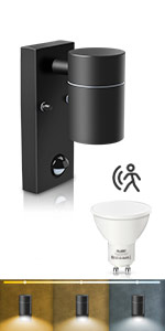 outdoor wall light motion sensor
