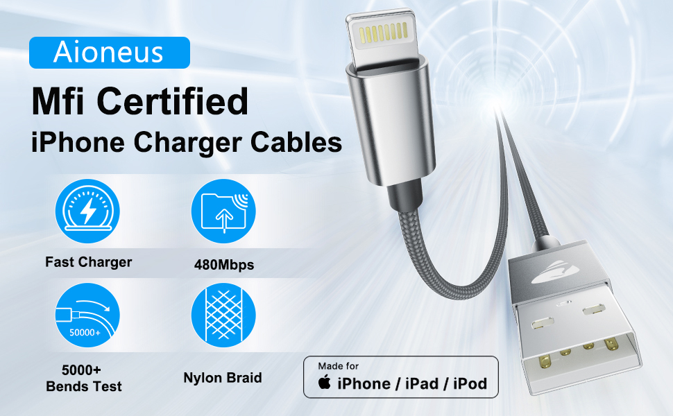iPhone charger cable