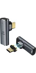 2-Pack USB C Magnetic Adapter 