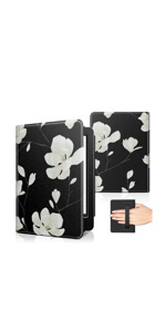 PU Leather Cover Case with Hand Strap