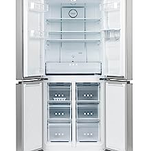 willow american style fridge freezer, digital display