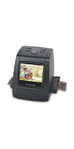 2.4 LCD Screen Film & Slide Scanner 22MP for Negatives, Slide