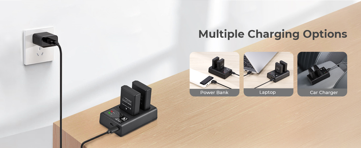 Various Charging Options