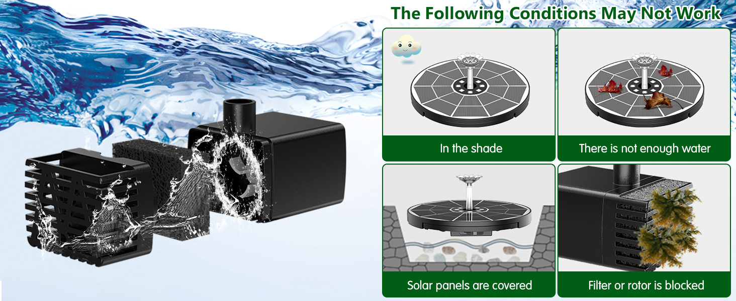 solar fountain