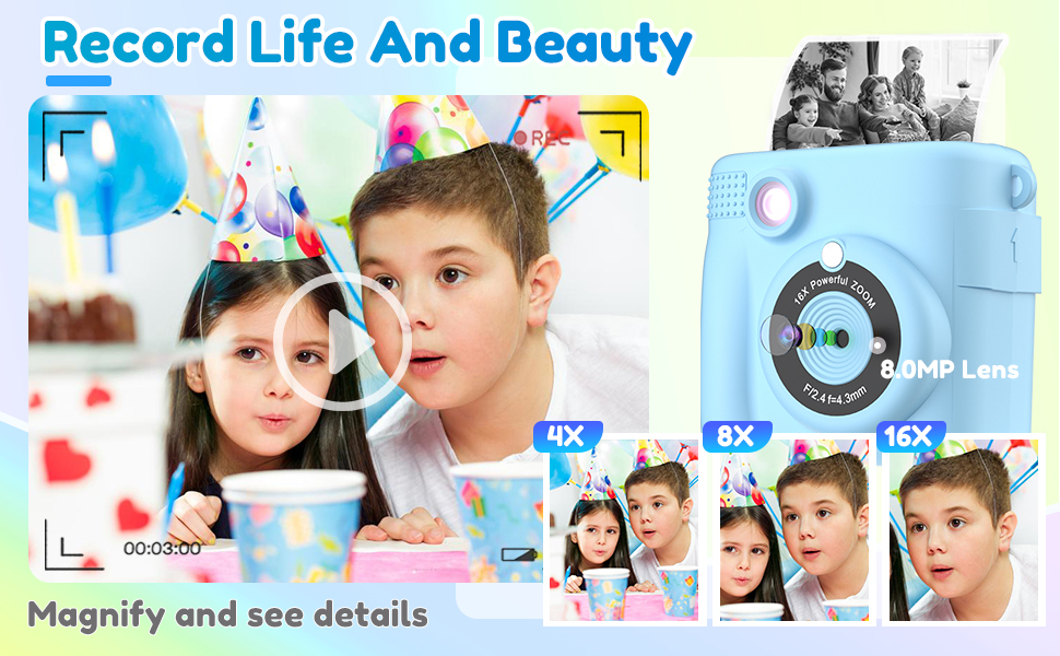 selfie kids camera