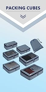 Packing Cubes for Suitcase
