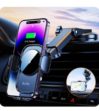 iphone car holder wireless charger