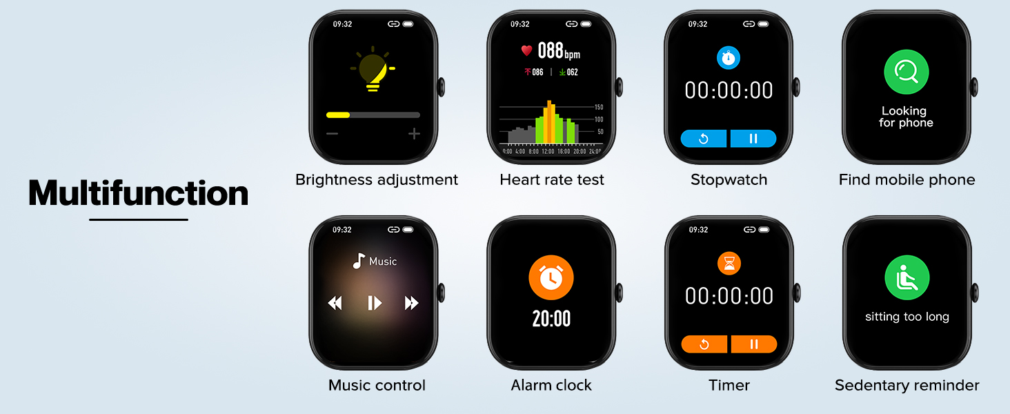 blood sugar monitor watch step tracker watch blood pressure watch android smart watch
