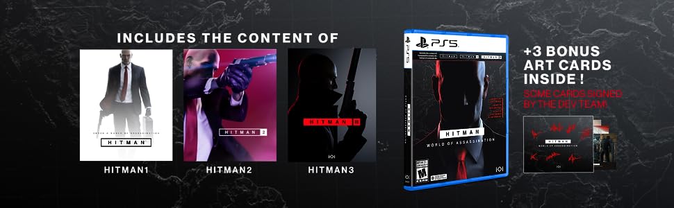 Hitman WOA Includes