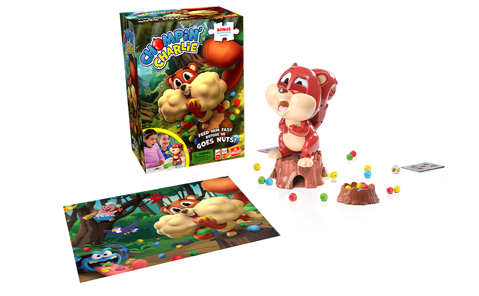 chompin charlie with bonus jigsaw puzzle