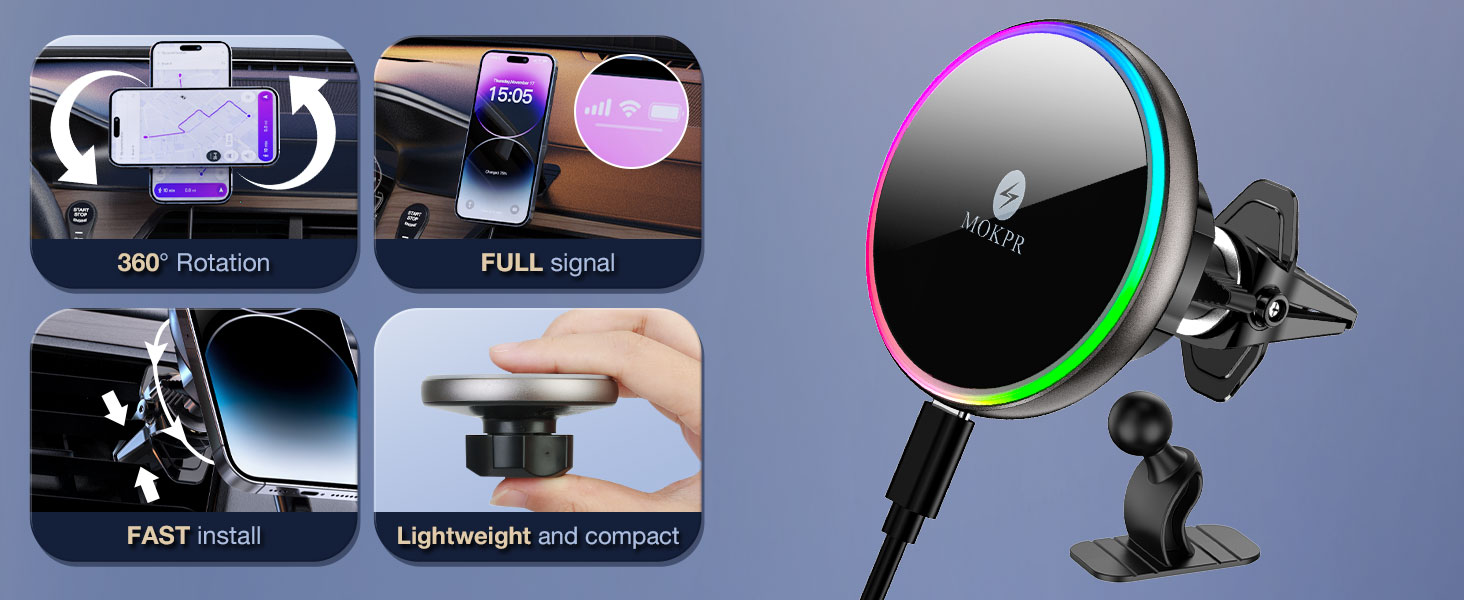 magnetic phone charger