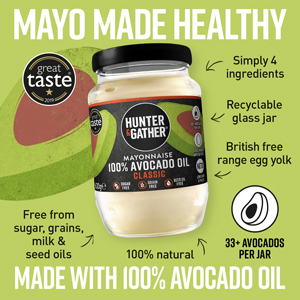 avocado oil mayonnaise, gluten and sugar free, ketogenic and paleo friendly