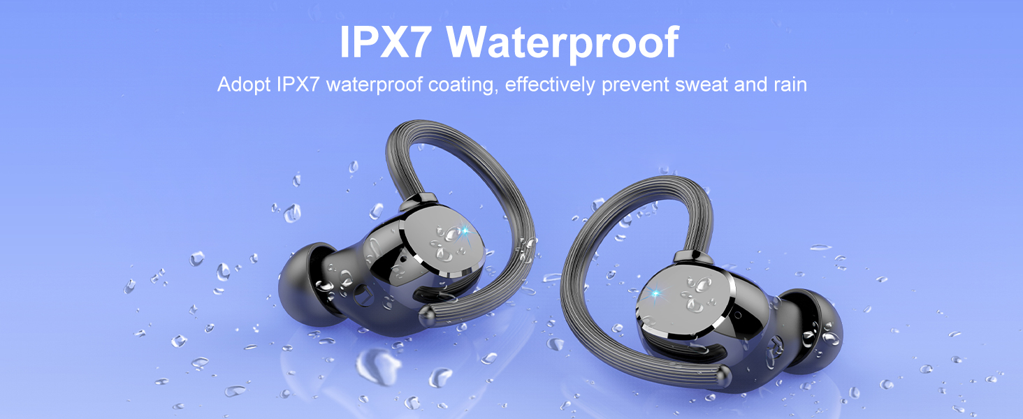 IPX7 waterproof