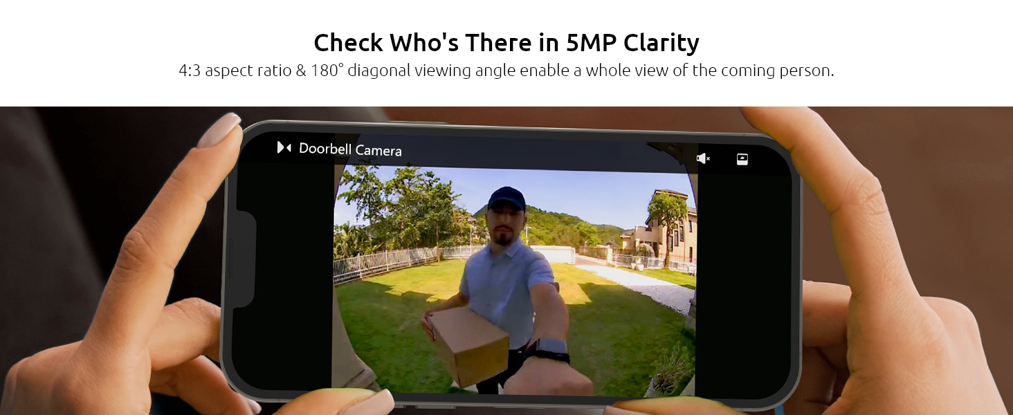 Check Who's There in 5MP Clarity