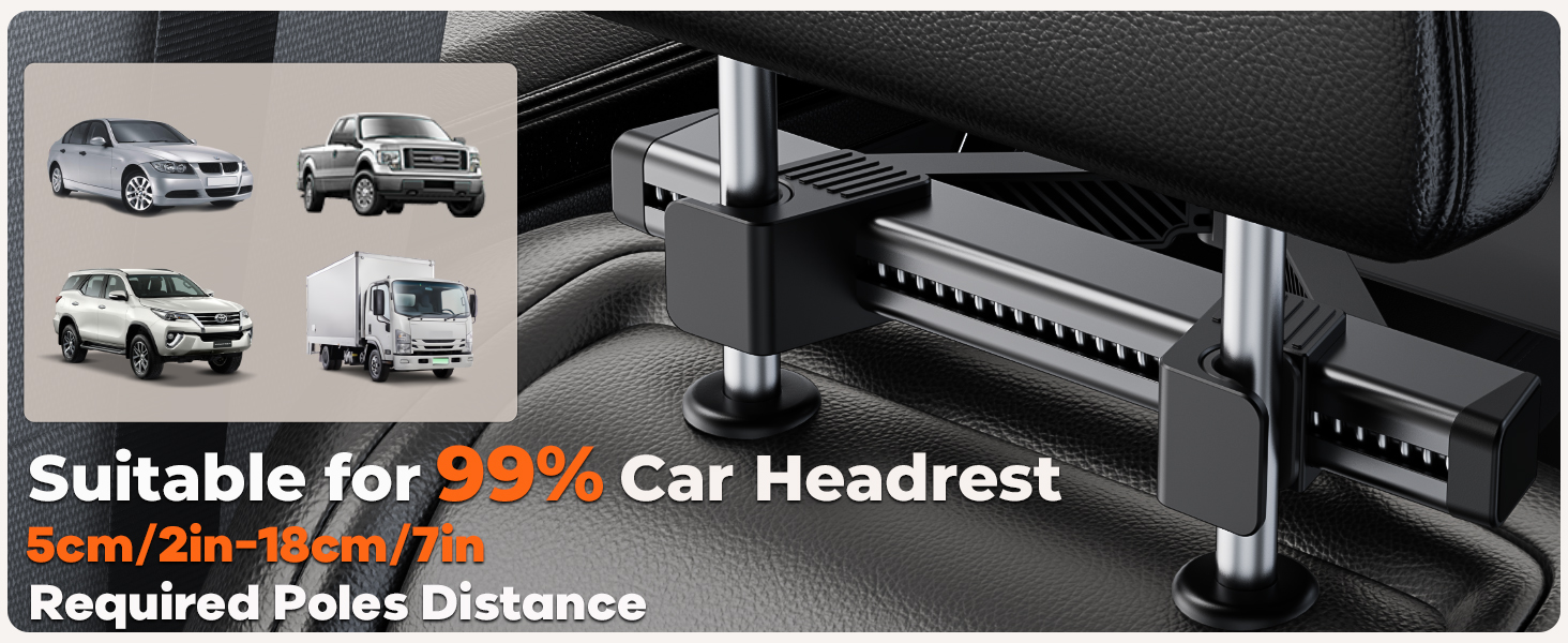 Headrest Tablet Mount