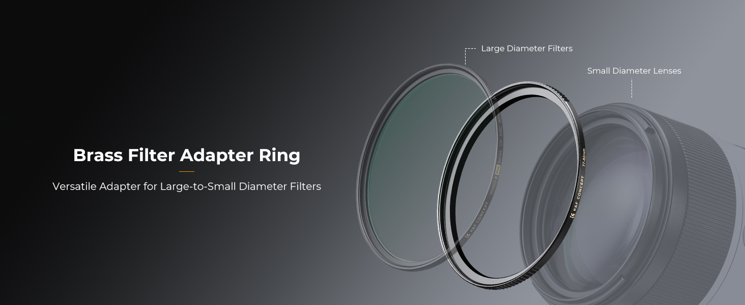 filter step up rings