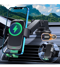 iphone car holder wireless charger