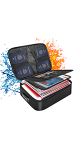 Fireproof Water-Resistant Document Storage Bag
