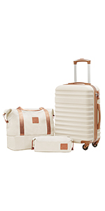 COOLIFE 20 Inch Luggage Set