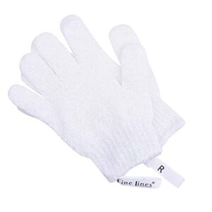 Fine Lines - Exfoliating Shower Gloves
