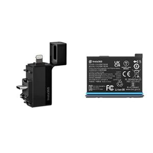Insta360 X3 Quick Reader & X3 Original Battery (1800mAh) Replacement/Spare for up to Extra 80 Minutes Recording Time