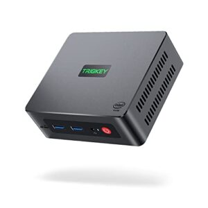 Mini PC W11 Desktop PC 12th Gen Intel N100 4C/4T 16G DDR4 500G M.2 PCIE1 SSD TRIGKEY G4 Mini Computer