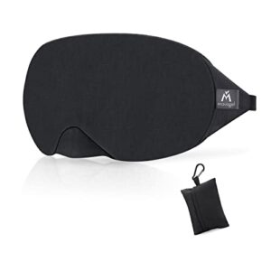 Mavogel Cotton Sleep Eye Mask - Updated Design Light Blocking Sleep Mask