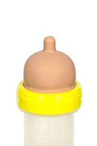 The Teatle Fast Flow Baby Bottle with Soft Silicone Orthodontic Teat - PVC