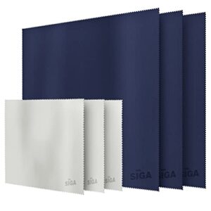 MR.SIGA Premium Microfiber Cleaning Cloths for Lens