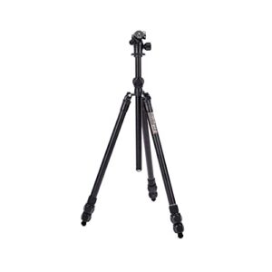 3 Legged Thing Charles 2.0 Aluminium Tripod Kit with AirHed Pro – Adjustable Camera Tripod with 3 Detachable Legs in Darkness