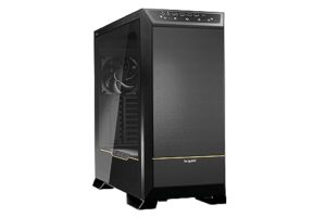 be quiet! Dark Base Pro 901 Black PC Case Maximum Airflow 3X Silent Wings 4 PWM Fan Quiet Operation I/O Panel Motherboard Tray for Inverted Layout ARGB Lighting PSU Cover BGW5