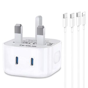 iPad Pro and iPhone Charger Plug and Cable