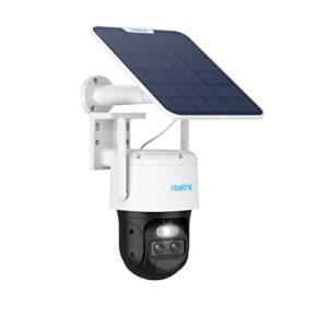 Reolink 2K 4MP Solar Security Camera Outdoor Dual Lens