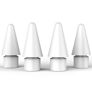 MEKO 4 Pack Tips Compatible with Apple Pencil 1st and 2nd Generation