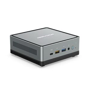 MINISFORUM Mini PC AMD Ryzen 7 3750H UM700|16 GB RAM 512 GB PCIe SSD Mini Desktop Computer | Radeon RX Vega 10 Graphics|Dual WiFi BT 5.1|HDMI/Display/USB-C|1 X RJ45|5X USB Ports|