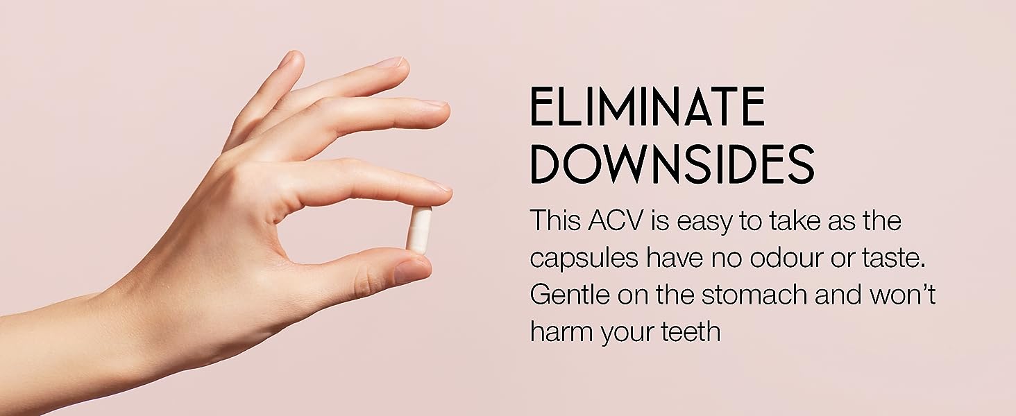 apple cider vinegar tablets without downsides of liquid acv