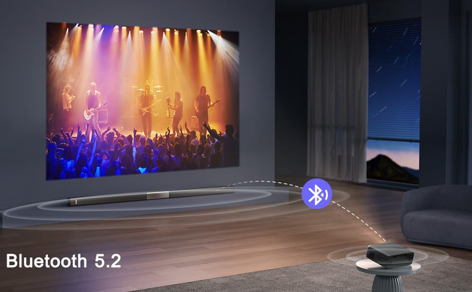 WiMiUS Projector 4K