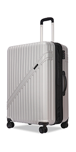 9206 series large suitcase silver