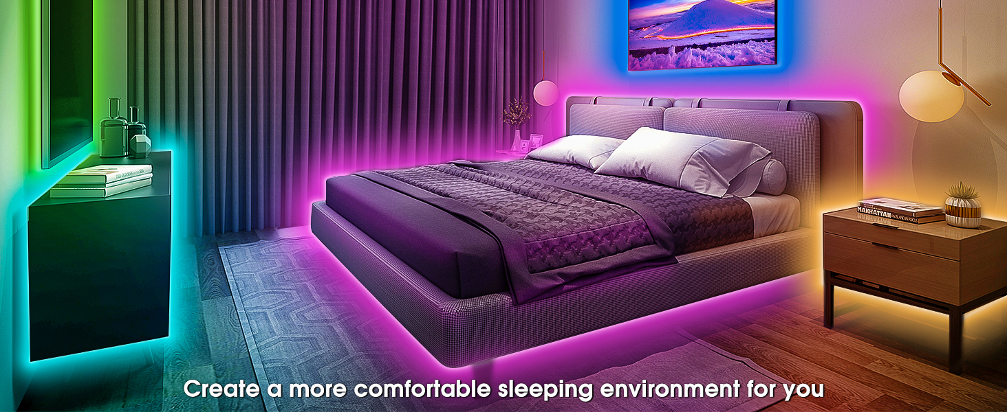 led lights for bedroom