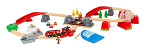 BRIO World Smart Tech Sound - Fire Rescue Set for Children Age 3 Years Up - Kids Toys