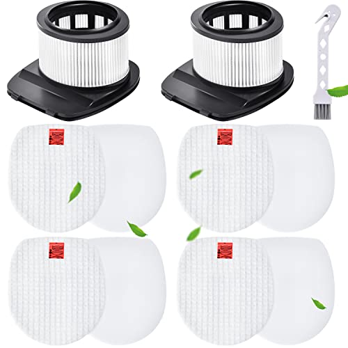 Rebirthcare IZ201UK Filter for Shark Hoover IZ201UK IZ201UKT IZ201UKTSB IZ251UK IZ251UKT IZ202UK IZ202UKT IZ252UK IZ252UKT IZ103UKGB Cordless Stick Vacuum Duoclean Anti Hair Wrap Filters Replaceme