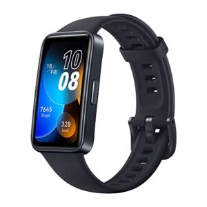 HUAWEI Band 8 Fitness Watch - Ultra Thin Smart Band design with Up to 2 Weeks Battery Life - Activity Trackers Compatible with Android & iOS with Full Health Management & Sleep Tracking - Black