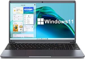 SGIN 15.6 Inch Laptop 12GB RAM 512GB SSD (TF Card 1TB)
