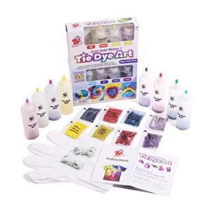 TBC The Best Crafts 8 Colours Tie Dye Kit. 65 Pieces Super Value Pack