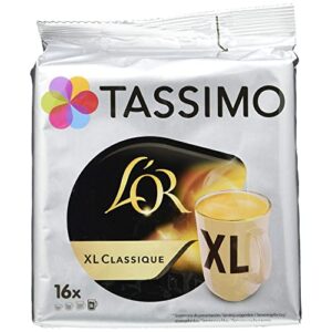Tassimo L'OR XL Classique Coffee Pods x16 (Pack of 5