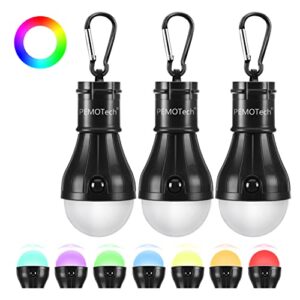 RGB Camping Lights for Tents[3 pack]