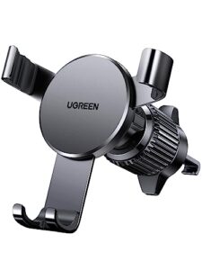 UGREEN Car Phone Holder Air Vent - [Innovative Metal Hook] Gravity Car Phone Mount