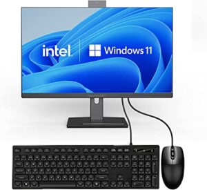 27inch All In One PC FHD Desktop Computer Rotatable Screen With Intel Core I7-4785T(Up to 3.20Ghz) Windows 11 Pro