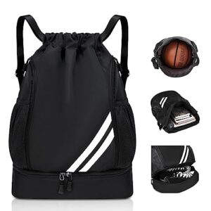 AISEN 2023 New Sports Backpacks Waterproof Drawstring Backpack